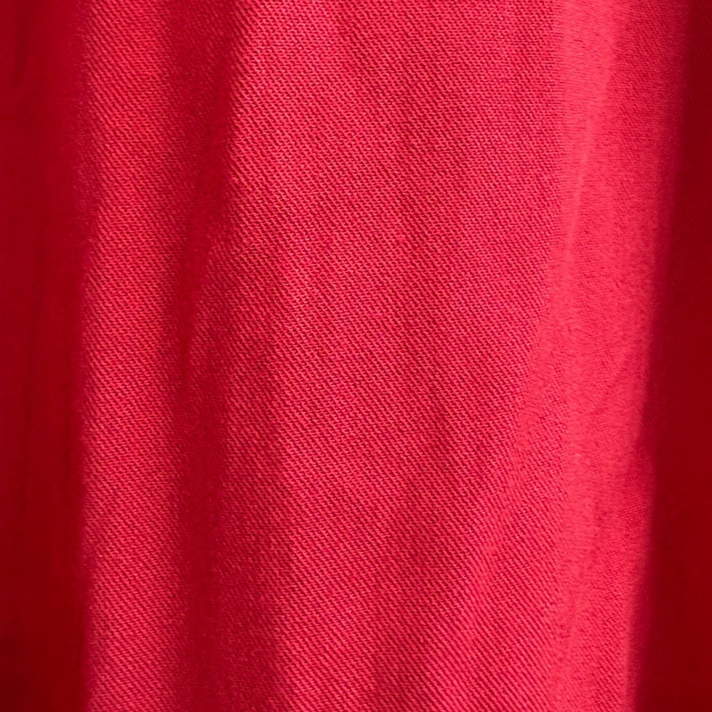 Michael Stars Red High-Low Ruffle Midi Skirt - Picture 6 of 8